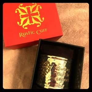 Rustic Cuff Romantic 2 Tone